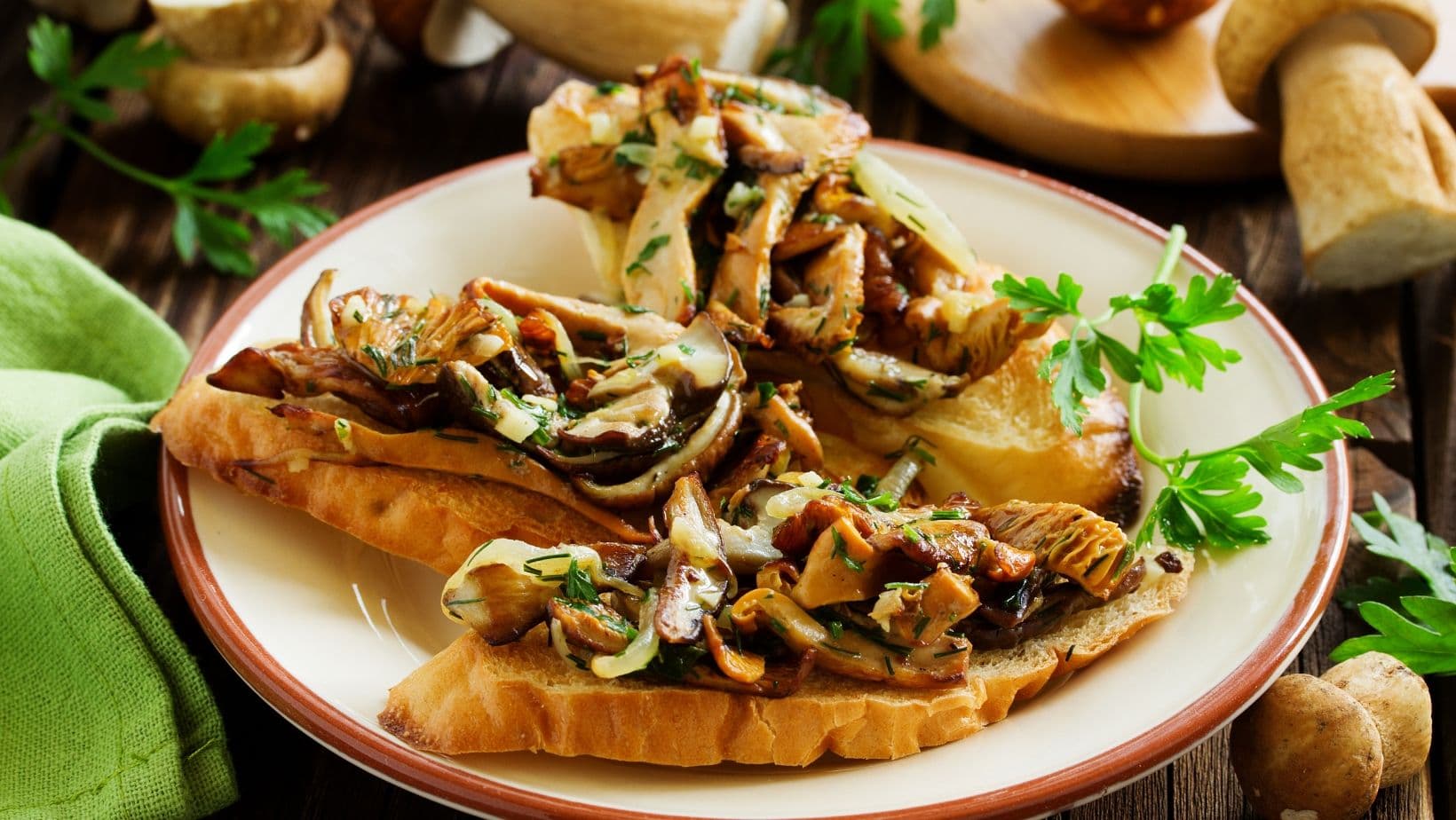Bruschettas aux Asperges et au Fromage de Chèvre