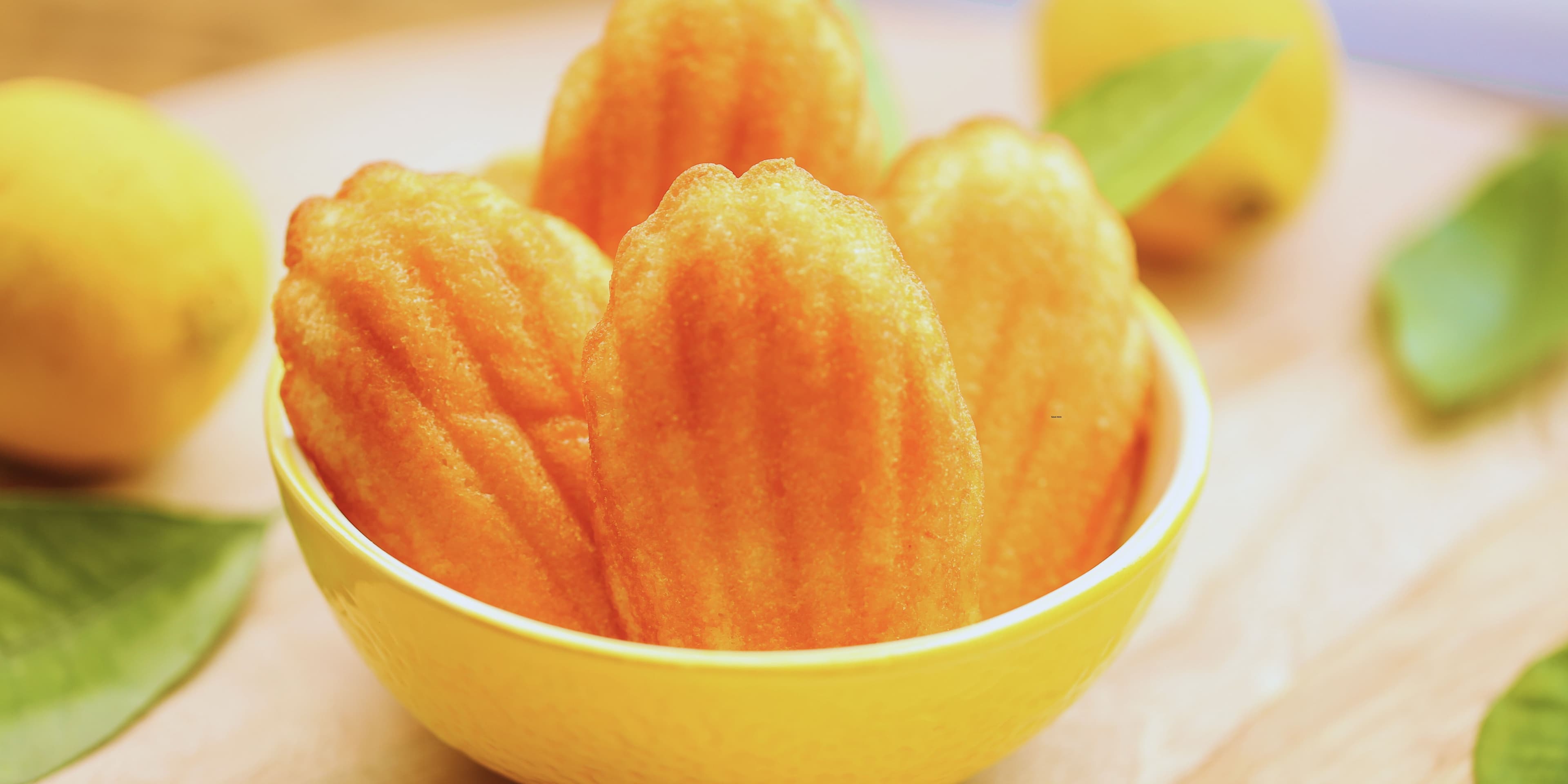 Madeleines au Citron