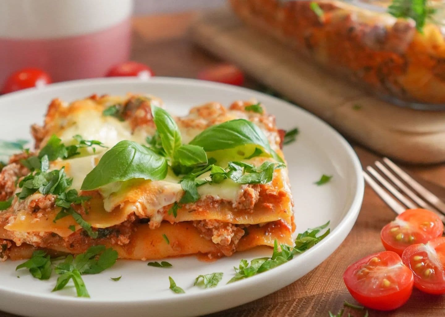 Lasagnes à la bolognaise