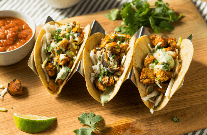 Tacos mexicains maison